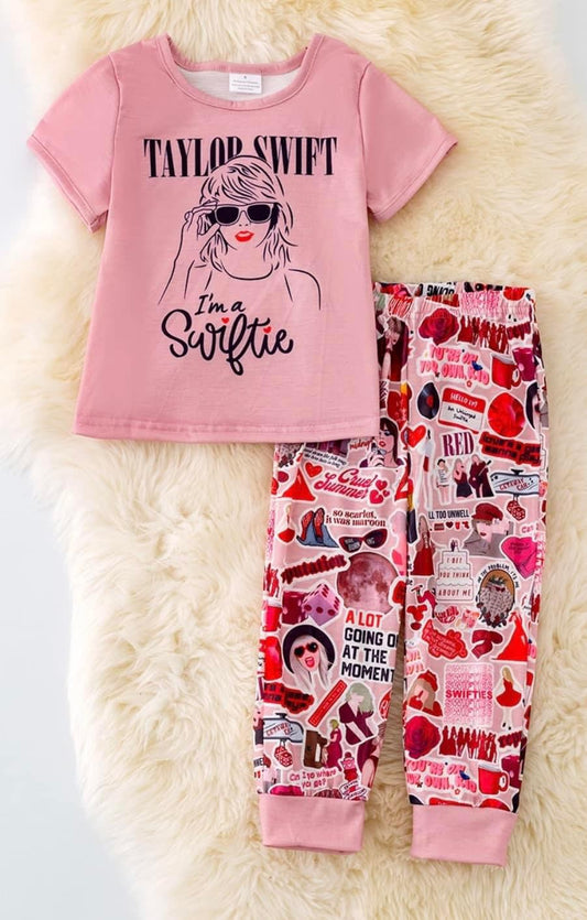 Pink Swiftie Sleep Set